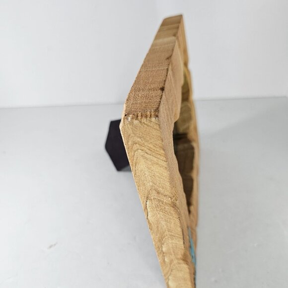 Arizona Sandstone Frame Natural Stone 4x6 Photo Cactus Southwest Joe Wilcox - Picture 8 of 8